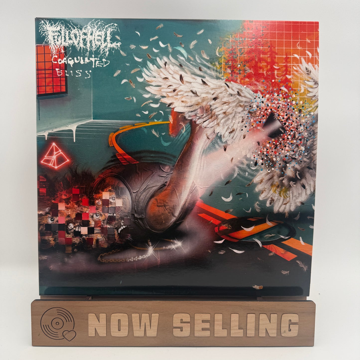 Full Of Hell - Coagulated Bliss Vinyl LP Glow In The Dark LTD 300