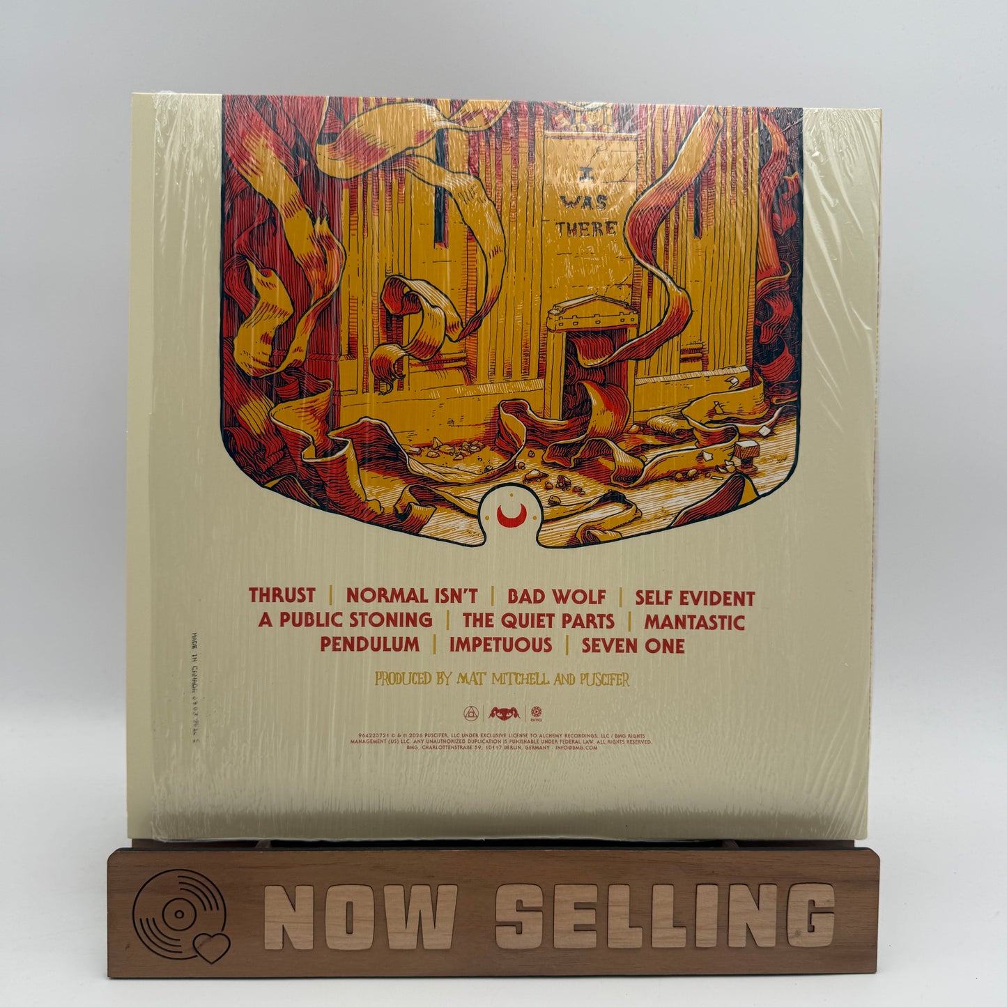 Puscifer - Normal Isn't - Live at the Pacific Stock Exchange Vinyl LP Red RSD SIGNED