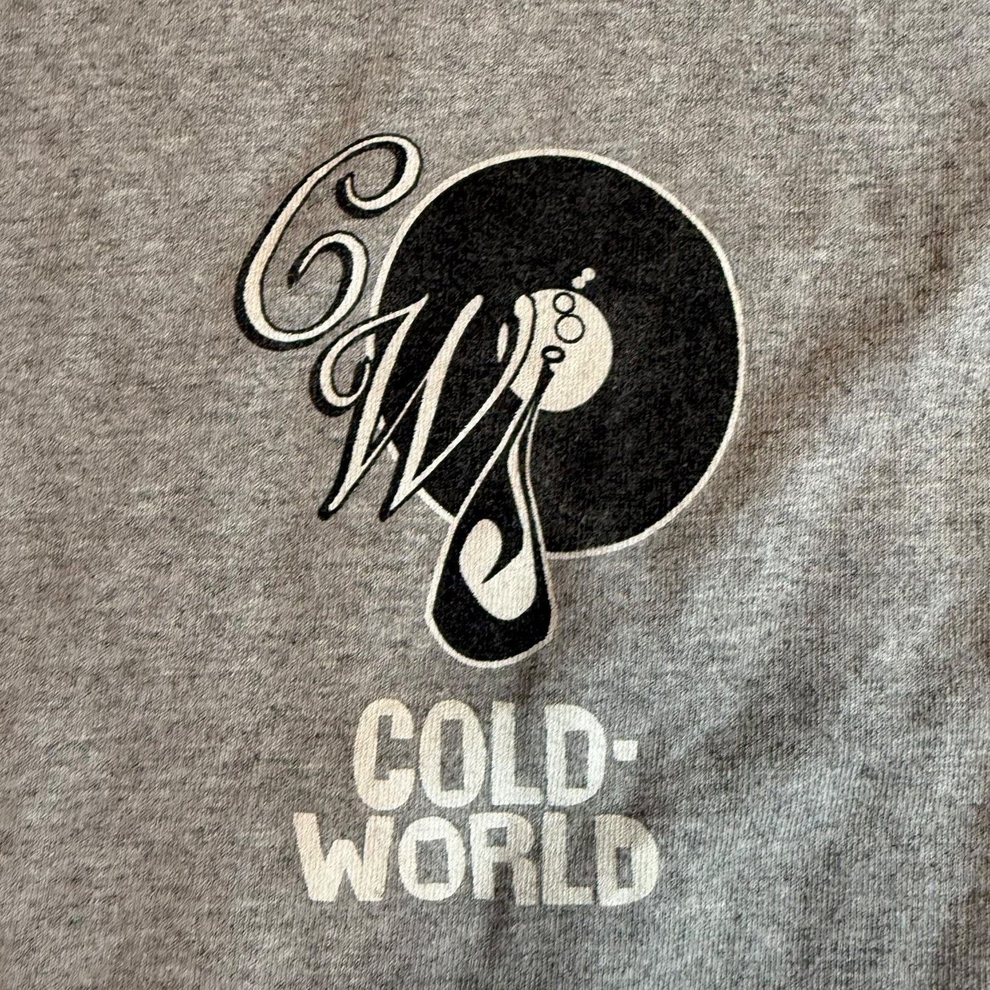 Cold World Hardcore Band 1-900 Hustler RIP Gray Long Sleeve T-Shirt Size L