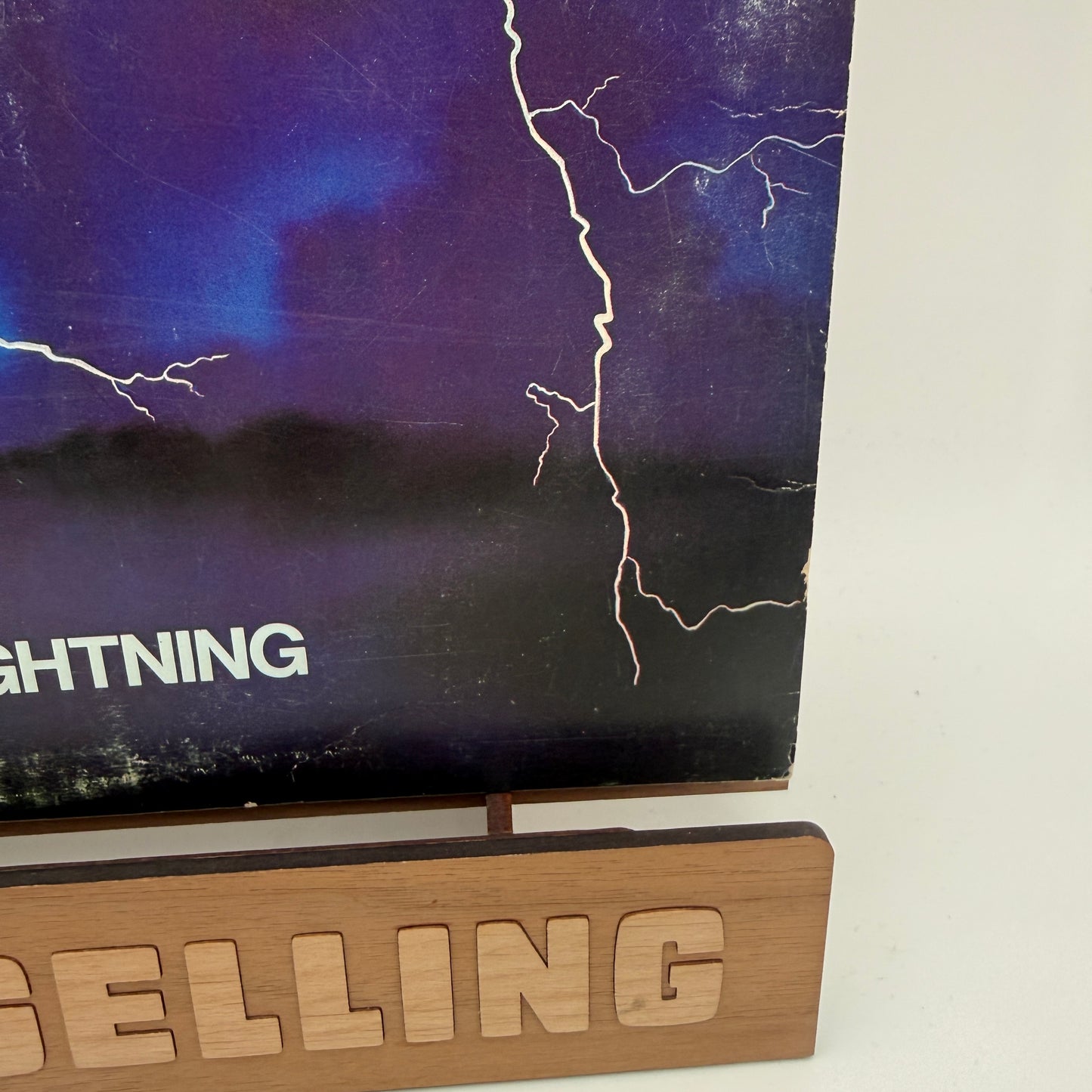 Metallica - Ride The Lightning Vinyl LP 1984 Specialty Elektra Megaforce 60396-1