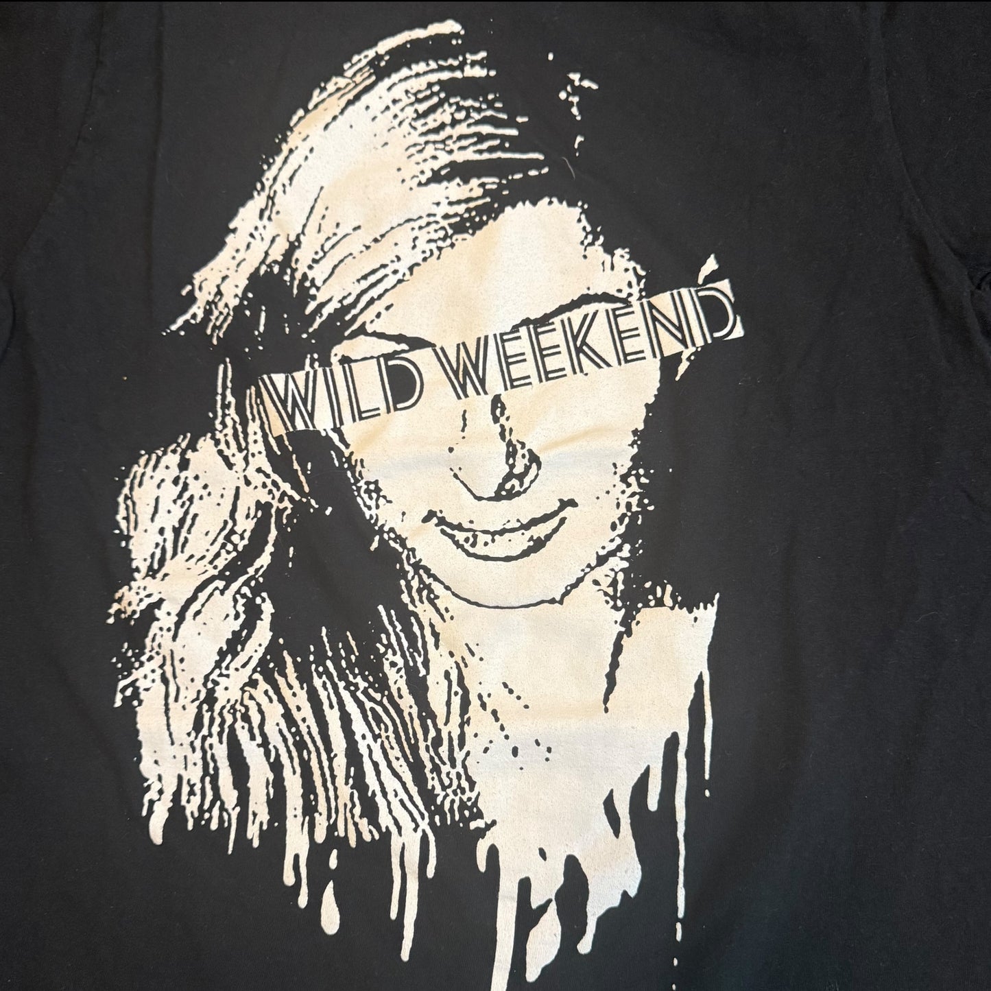 Wild Weekend Punk Band Paris Hilton T-Shirt Size S Tibute Band To The Zeros Jungle Fever