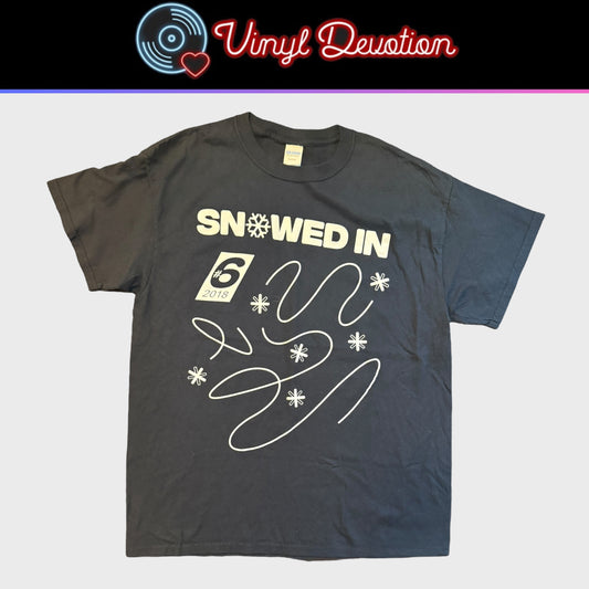 Snowed In 2018 Hardcore Festival T-Shirt Size L Knocked Loose Kublai Khan TX Vein.fm