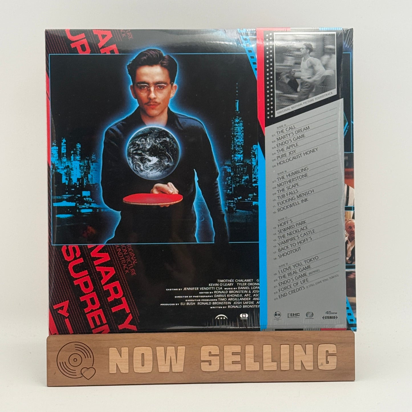 Marty Supreme Soundtrack Vinyl LP Clear / Black SEALED Daniel Lopatin