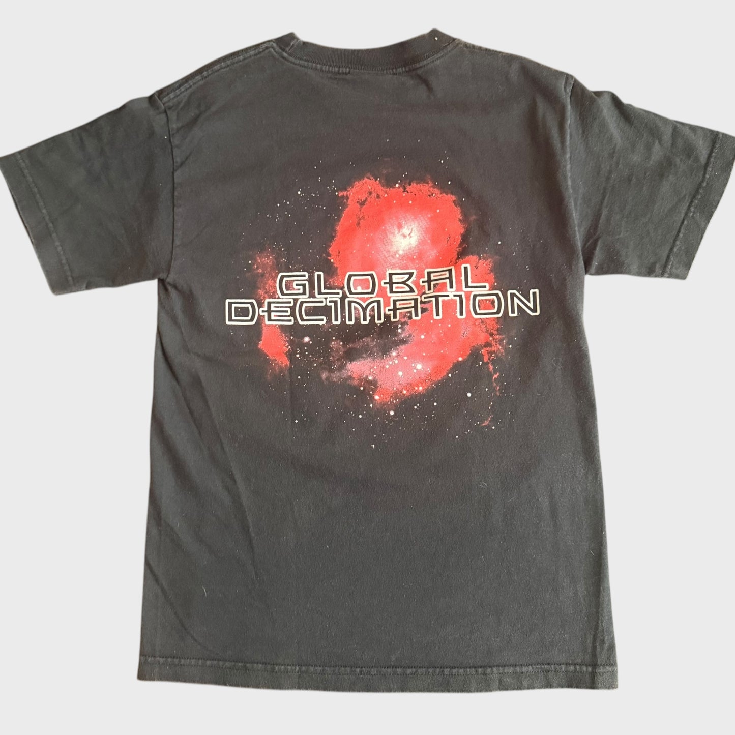 Origin Technical Death Metal Band Echoes Of Decimation Vintage T-Shirt Size S