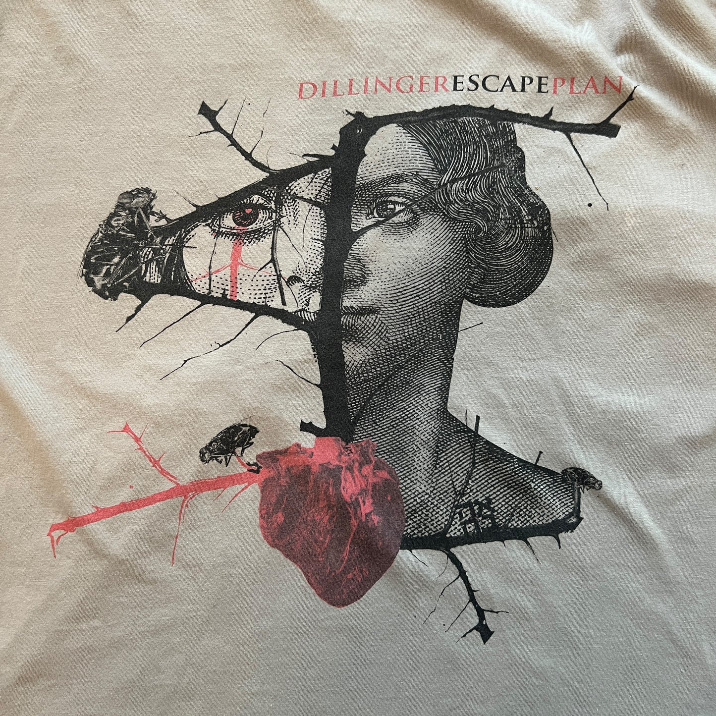 The Dillinger Escape Plan Band Ire Works Sick On Sunday T-Shirt Size XXL