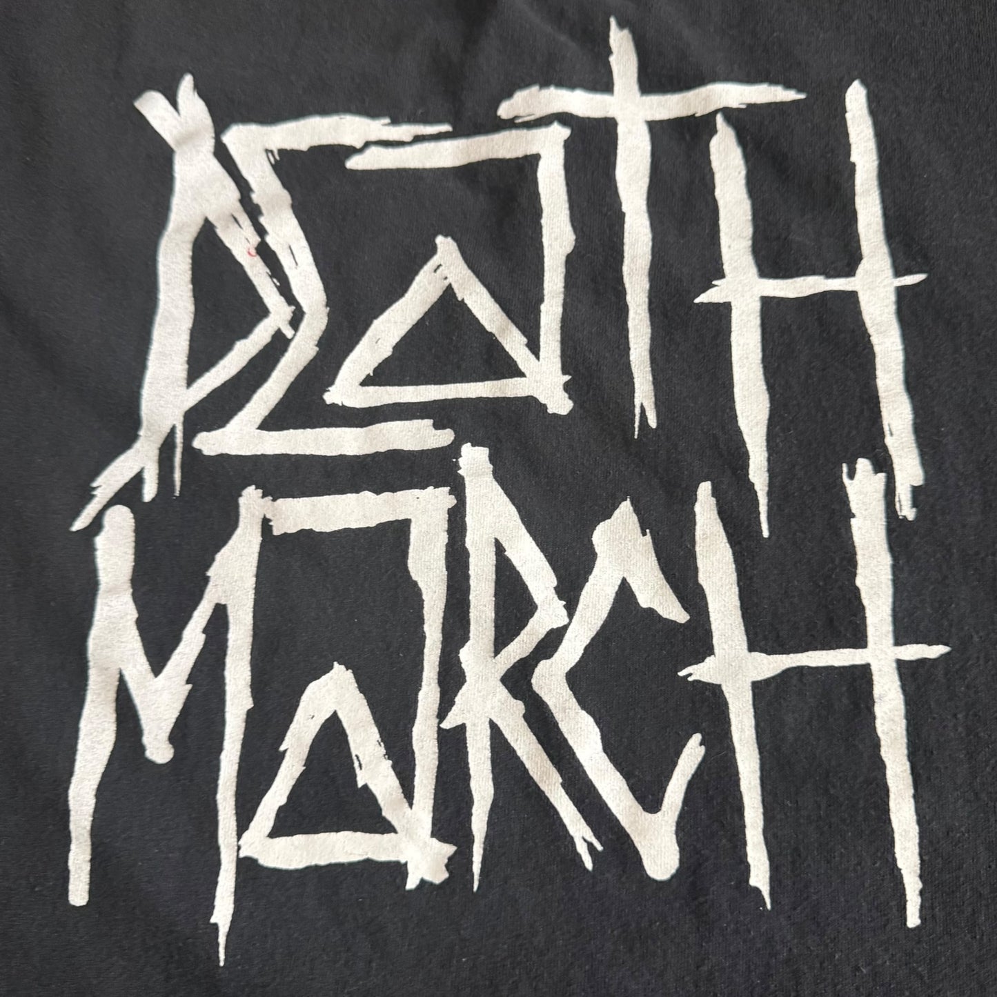 Death March Band Logo D-Beat T-Shirt Size XL