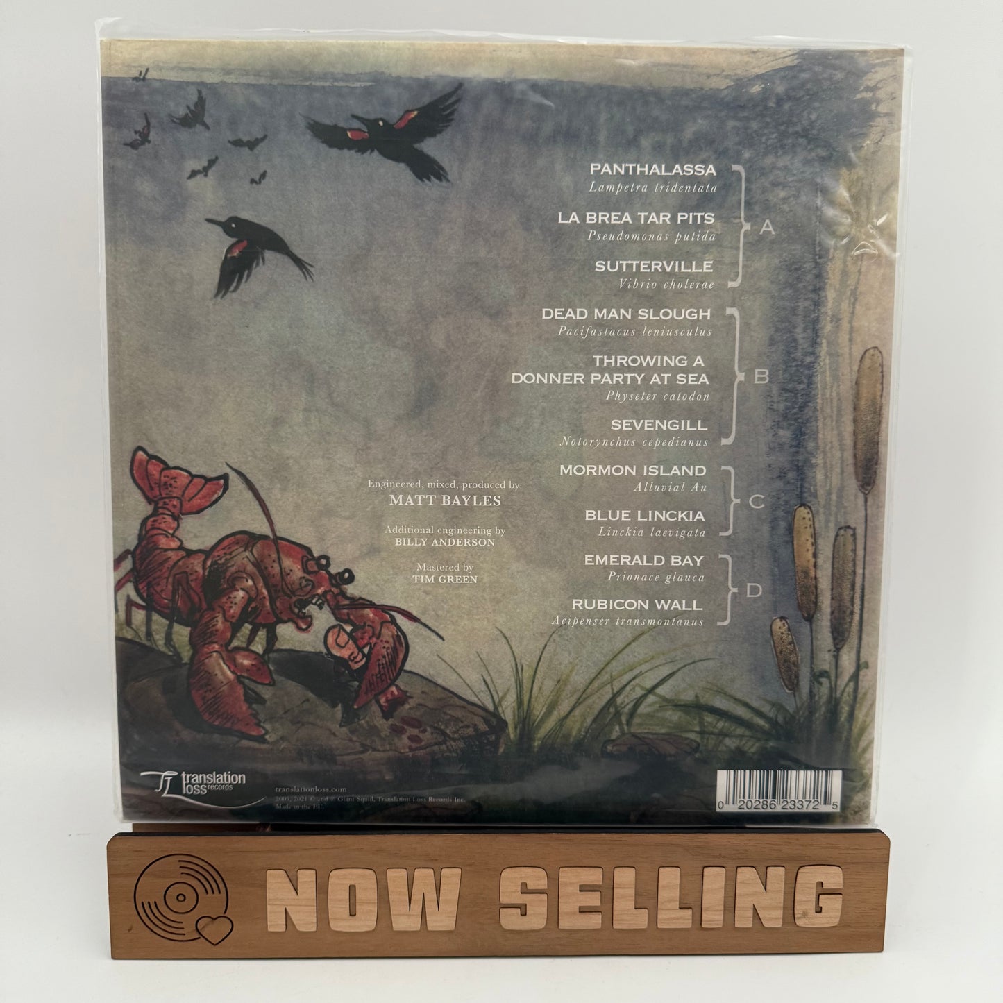 Giant Squid - The Ichthyologist Vinyl LP La Brea Tar Pits Grayceon