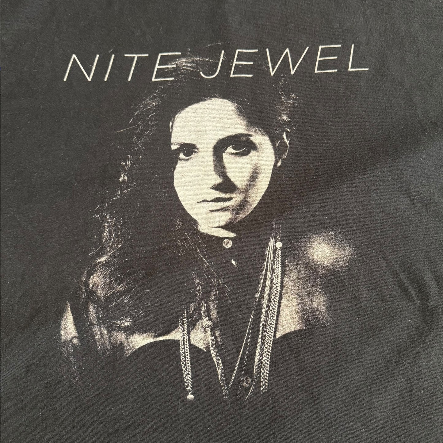 Nite Jewel Band One Second Of Love T-Shirt Size L Ramona Gonzalez