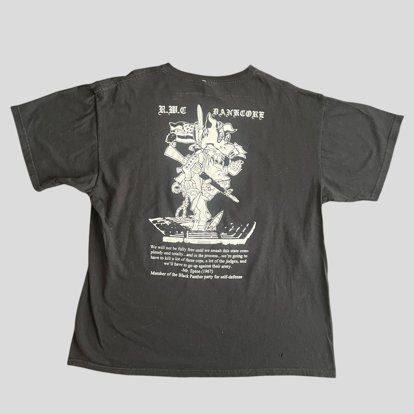 Plutocracy Band Dankcore Vintage T-Shirt Size M