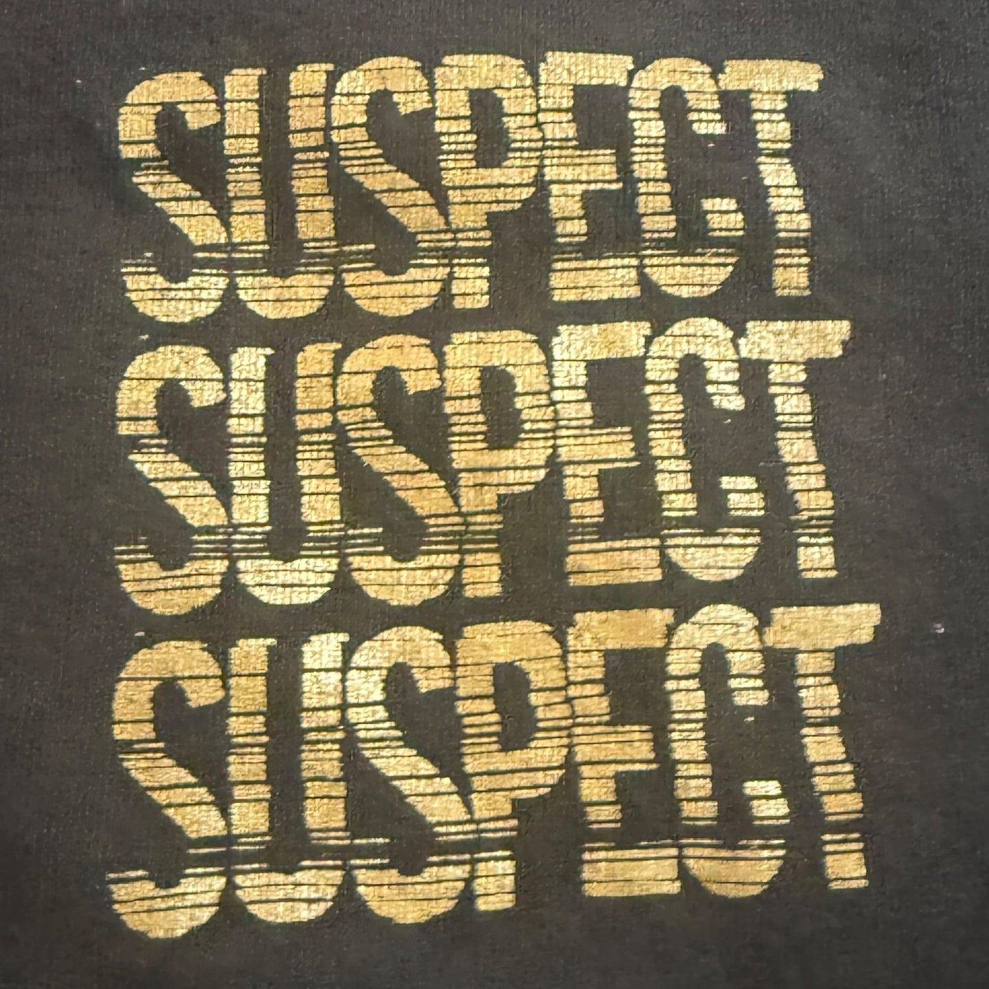 Suspect Hardcore Crawl To The End Band T-Shirt Size L Kent State Catholic Spit Fireburn