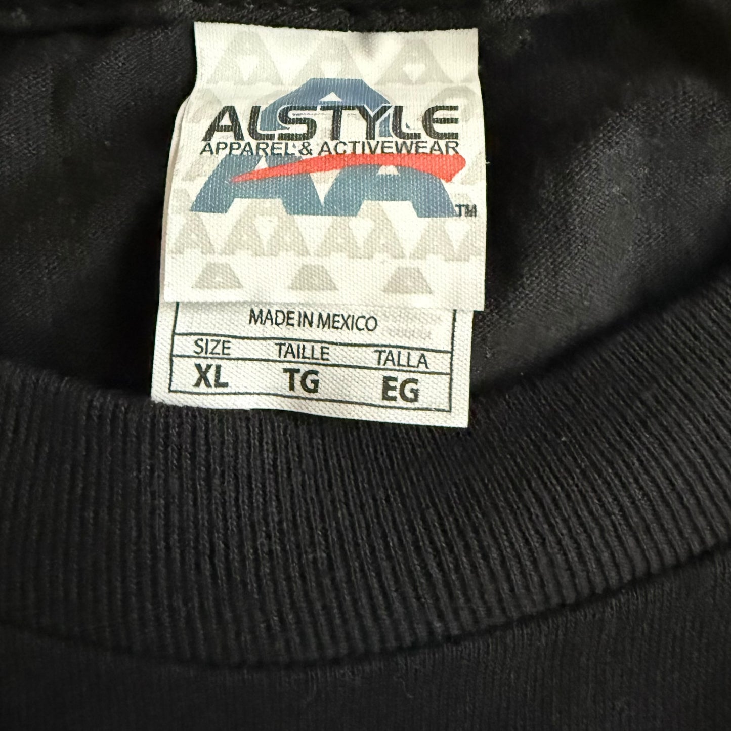 Acquitted Hardcore Band Big "a" T-Shirt Size XL