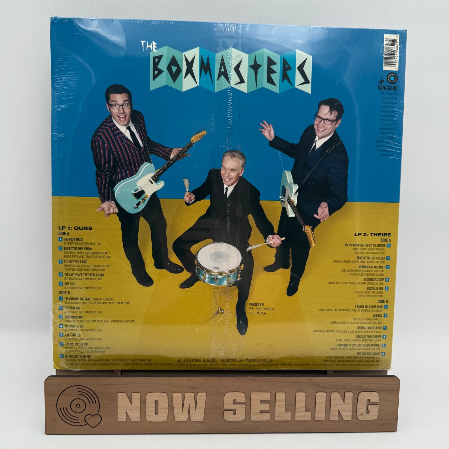 The Boxmasters - The Boxmasters Self Titled Vinyl LP SEALED Billy Bob Thornton J.D. Andrew