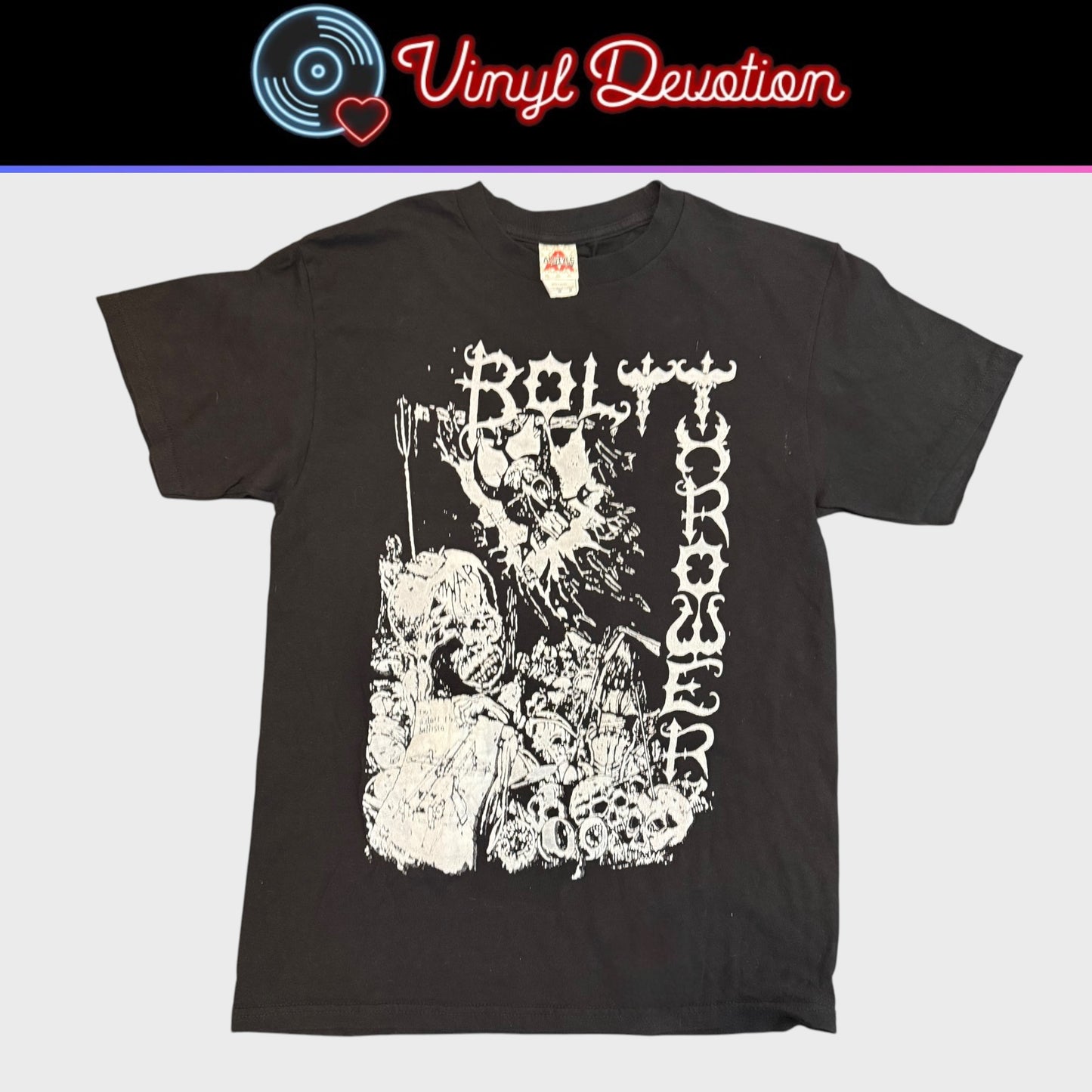 Bolt Thrower Band In Battle There Is No Law Y2K Vintage T-Shirt Size M