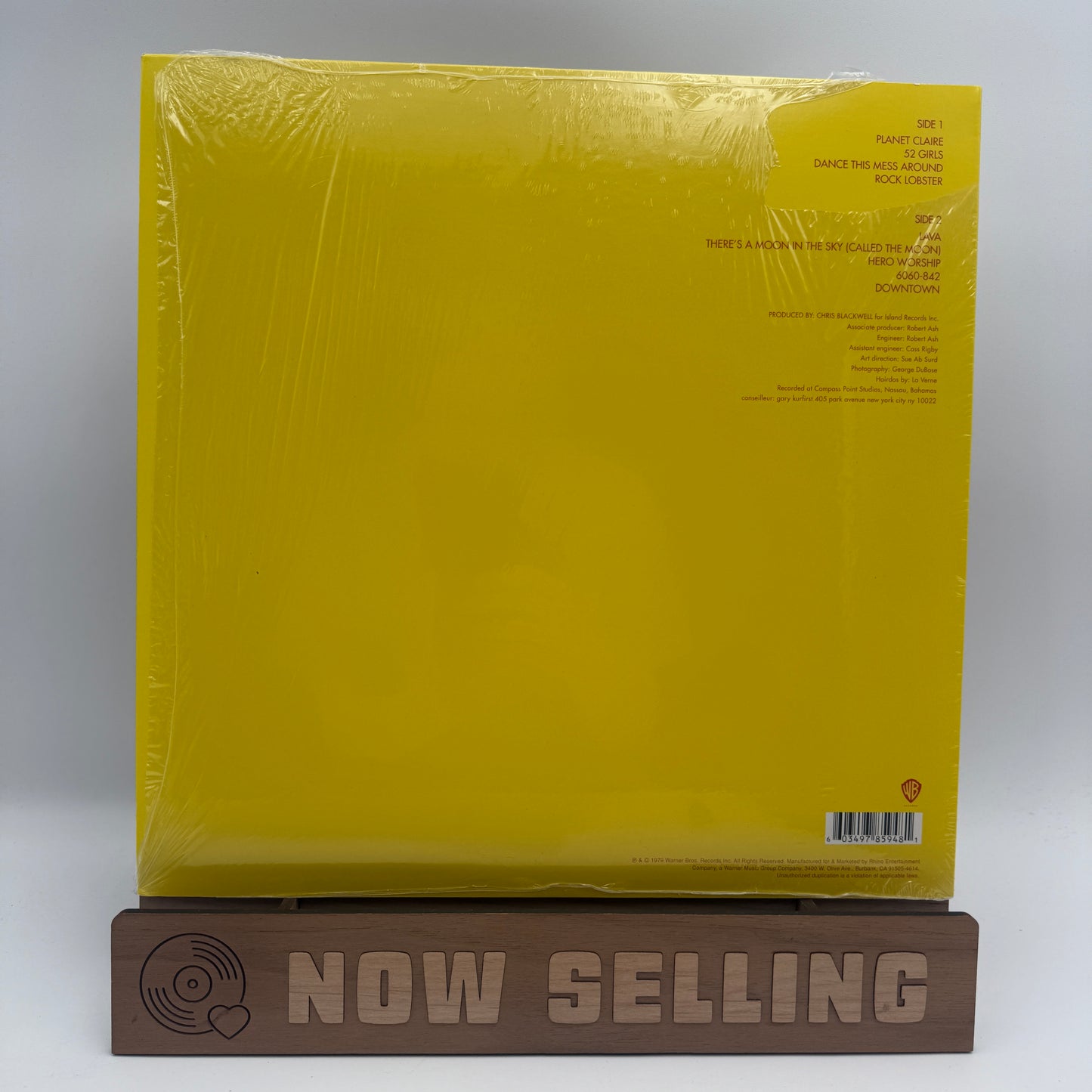 The B-52's - The B-52's Self Titled Vinyl LP Reissue Yellow Back To The 80s Exclusive