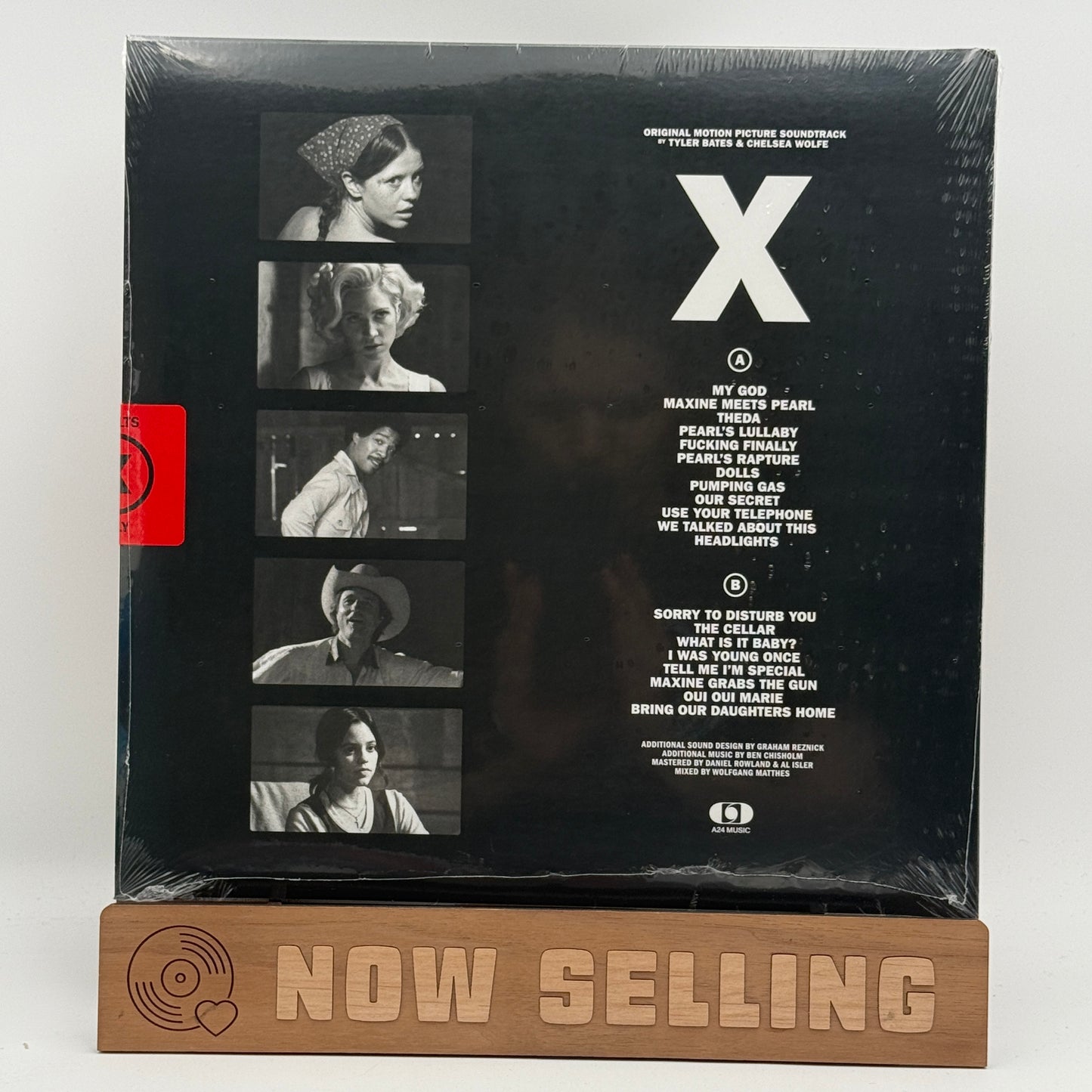 X Movie Soundtrack A24 Vinyl LP SEALED Tyler Bates & Chelsea Wolfe Ti West Mia Goth