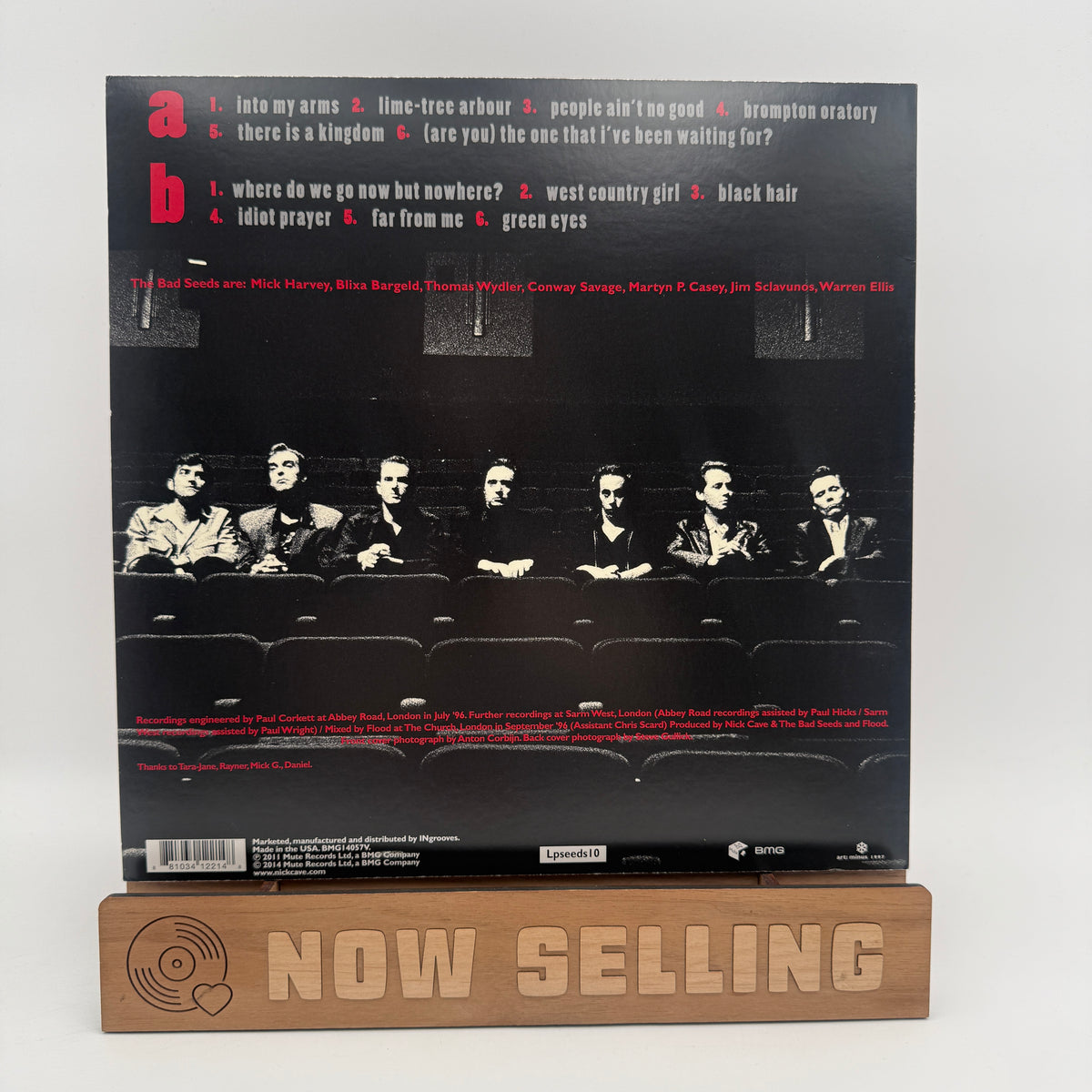 Nick Cave & The Bad Seeds - The Boatman's Call Vinyl LP Reissue 180G