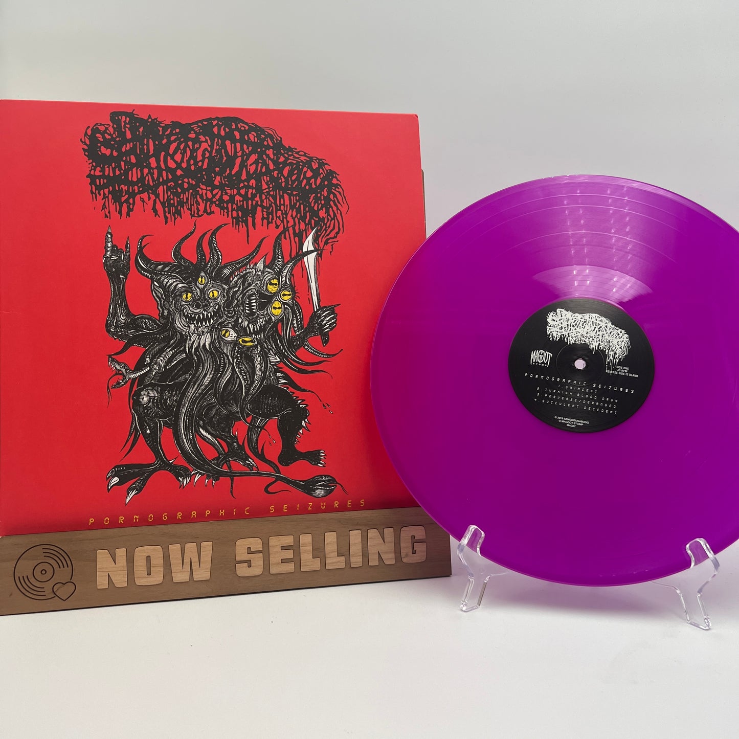 Sanguisugabogg - Pornographic Seizures Vinyl LP Repress Purple