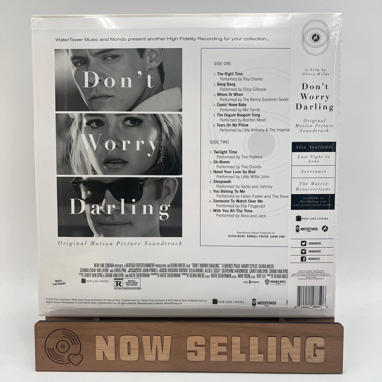 Don't Worry Darling Compilation Soundtrack Vinyl LP Sky Blue SEALED