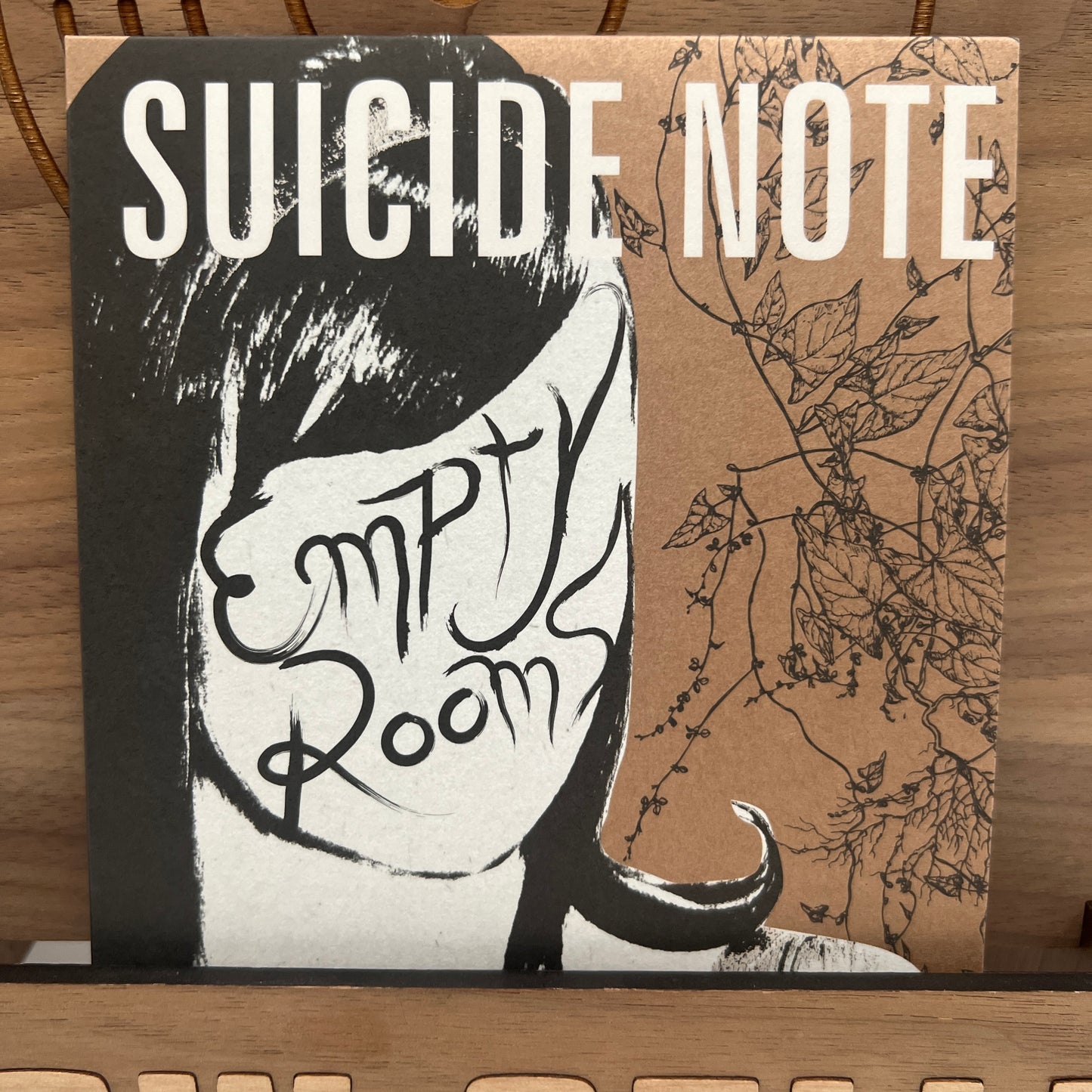 Suicide Note - Empty Rooms Vinyl LP w/ CD Bone White