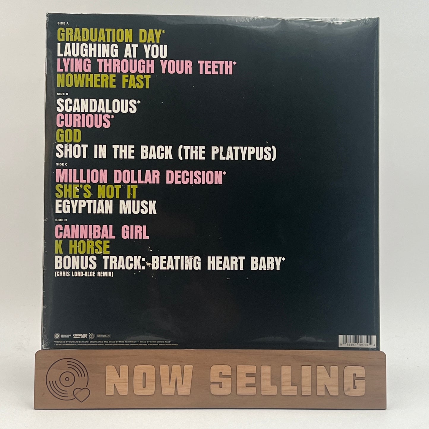 Head Automatica - Popaganda Vinyl LP Reissue Pink Swirl SEALED Glassjaw