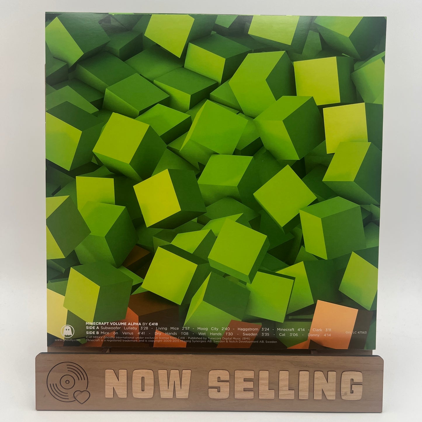 C418 - Minecraft - Volume Alpha Vinyl LP Green Transparent