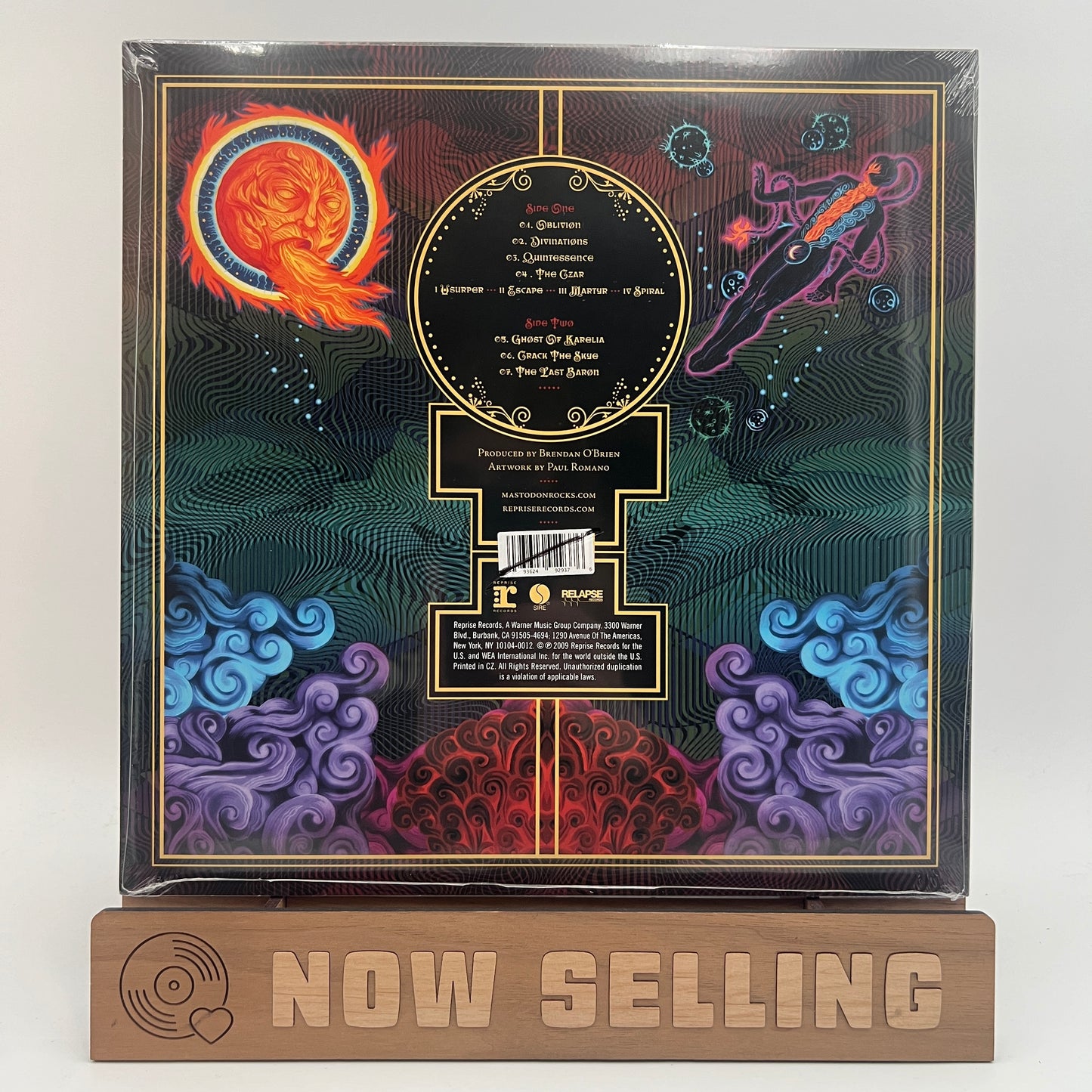Mastodon - Crack The Skye Vinyl LP Blue SEALED