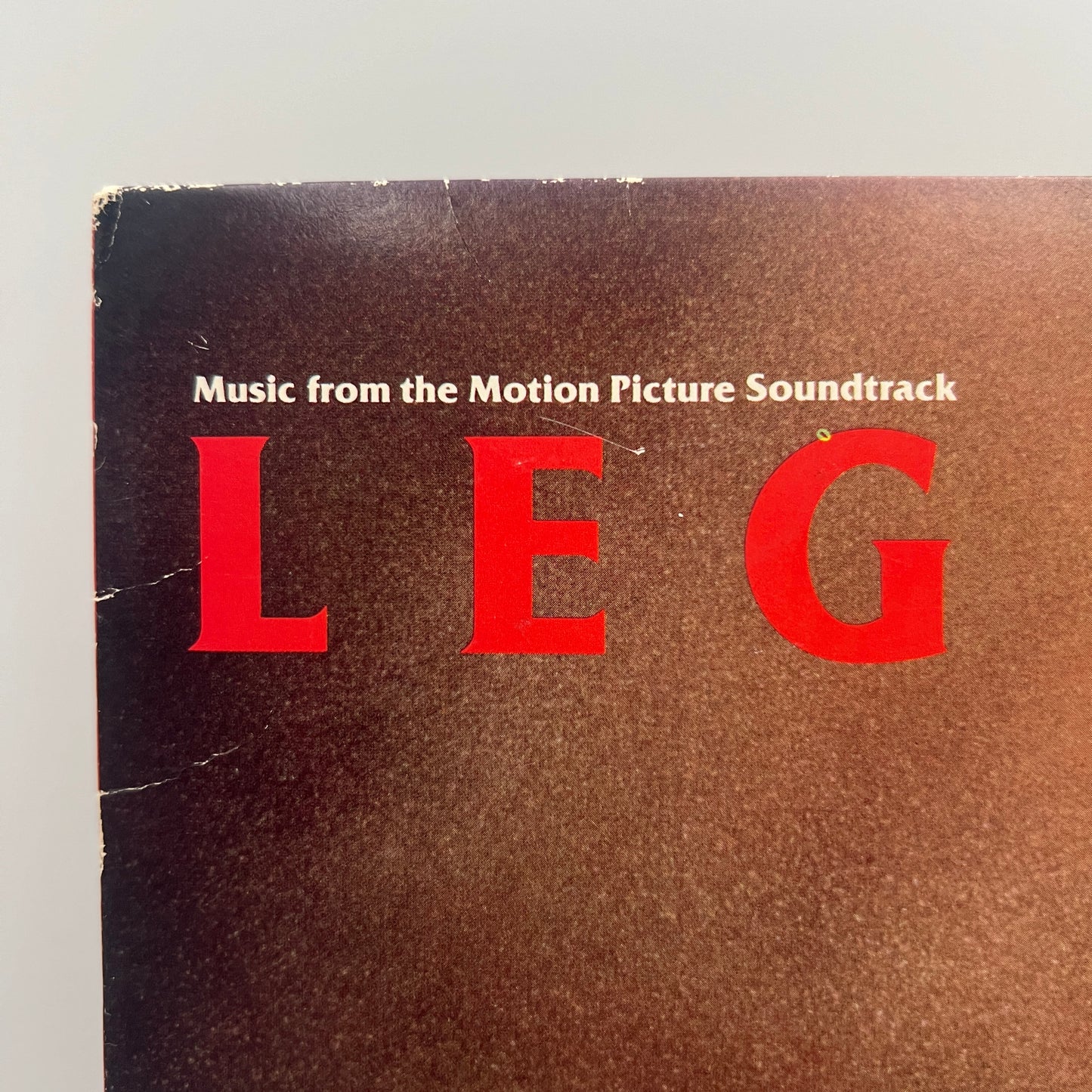 Legend Soundtrack Tangerine Dream Vinyl LP