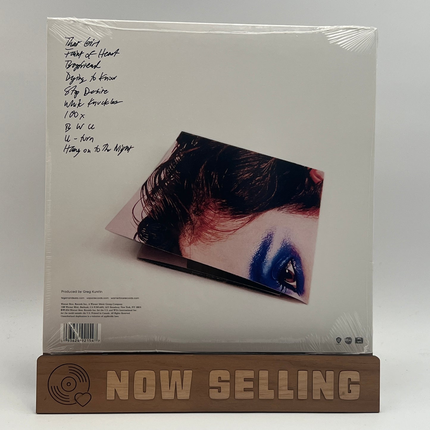 Tegan and Sara - Love You To Death Vinyl LP Clear w/ White Marble SEALED