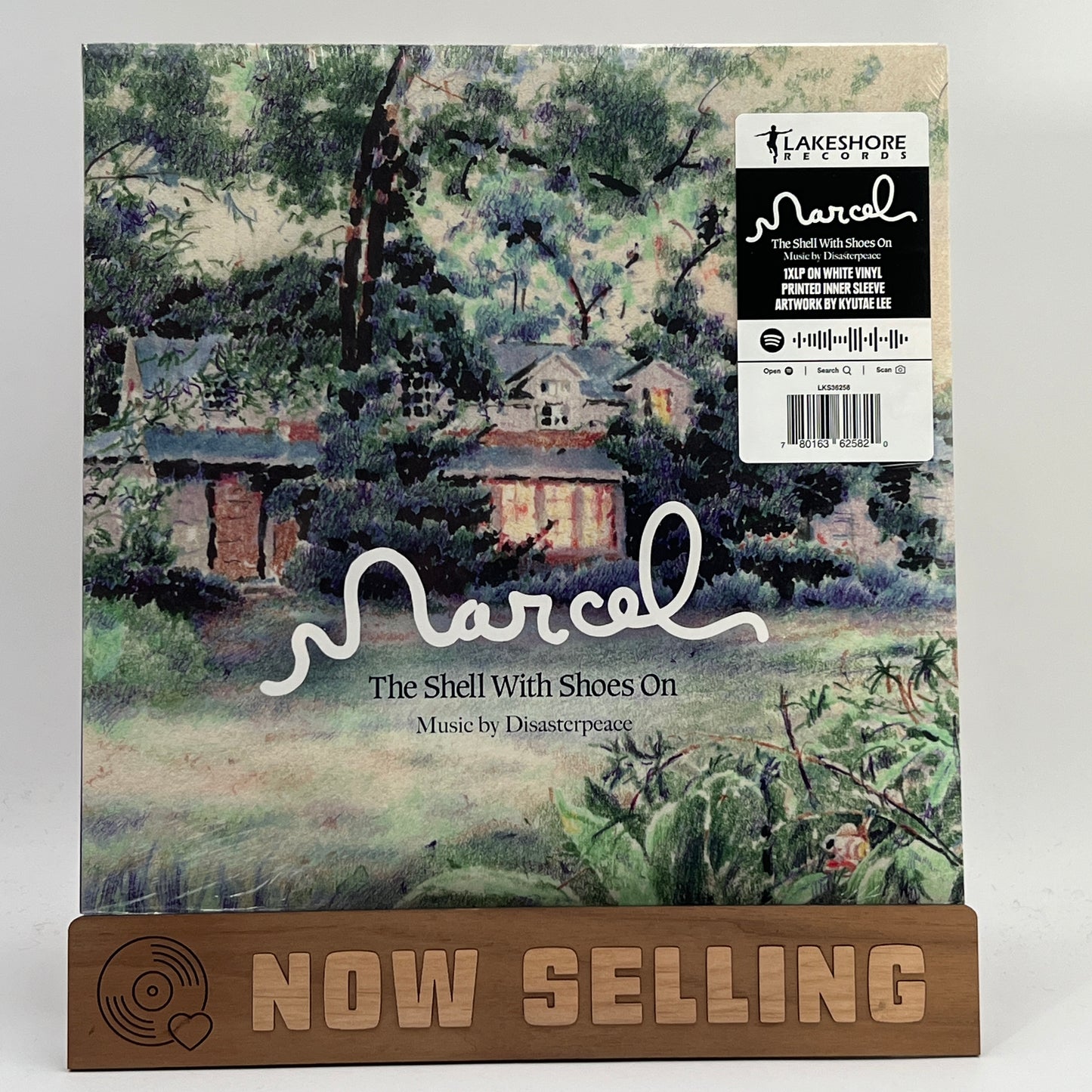 Marcel The Shell With Shoes On Soundtrack Vinyl LP SEALED White Disasterpeace