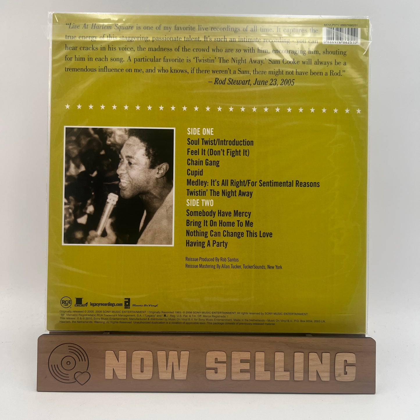 Sam Cooke - Live At The Harlem Square Club, 1963 Vinyl LP Reissue
