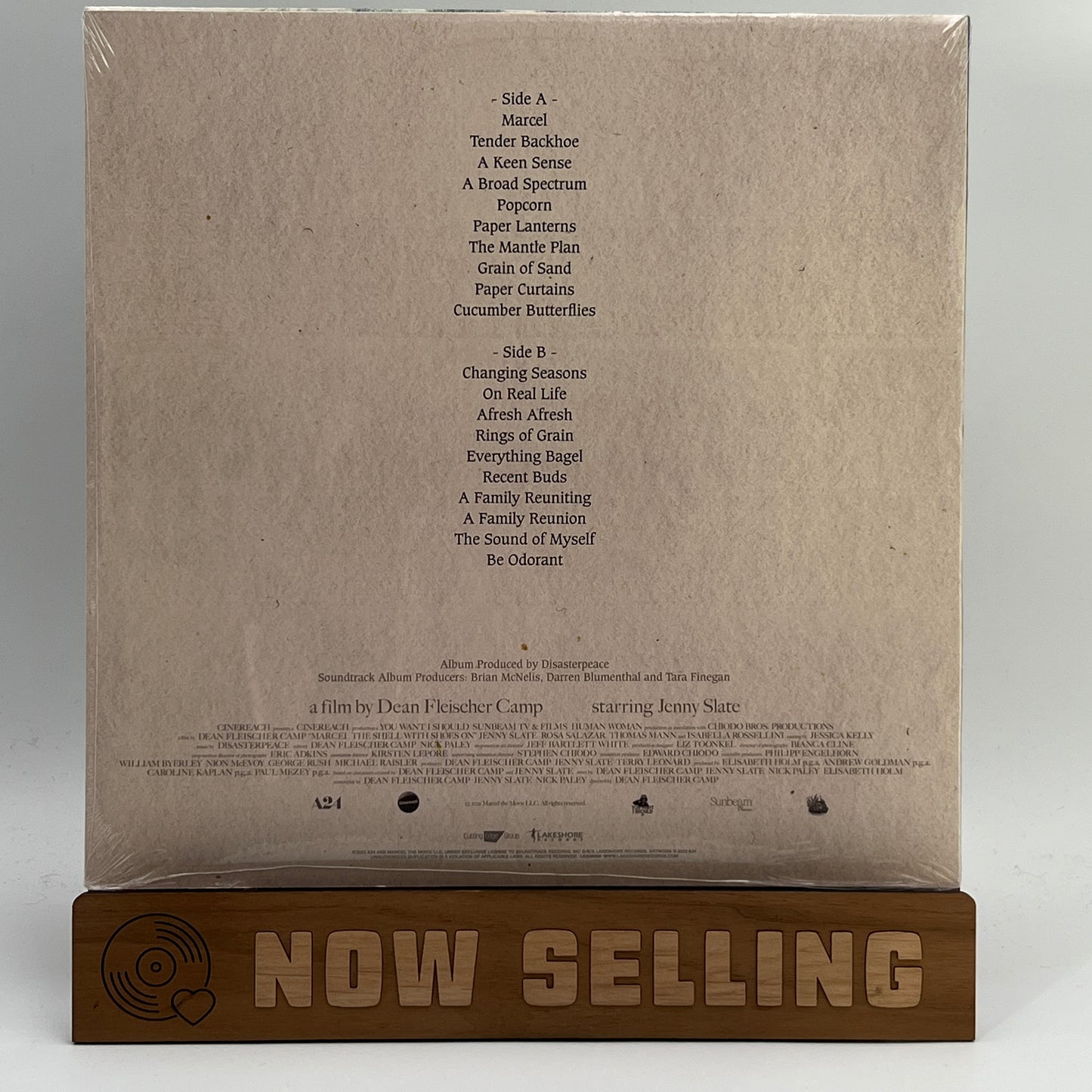 Marcel The Shell With Shoes On Soundtrack Vinyl LP SEALED White Disasterpeace