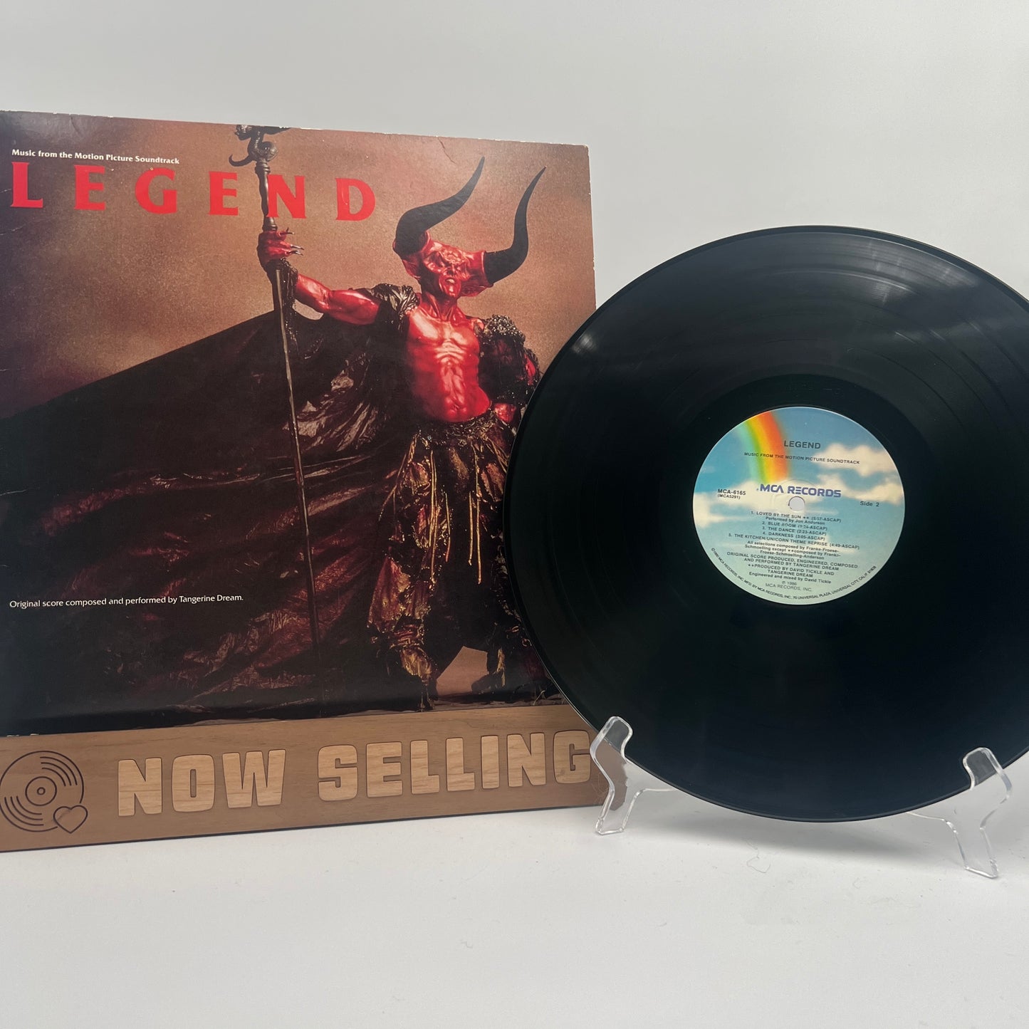 Legend Soundtrack Tangerine Dream Vinyl LP