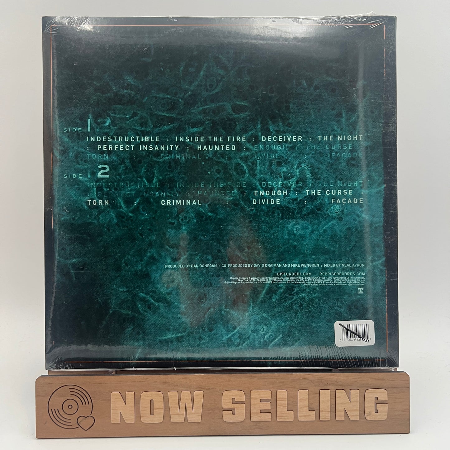 Disturbed - Indestructible Vinyl LP Reissue SEALED