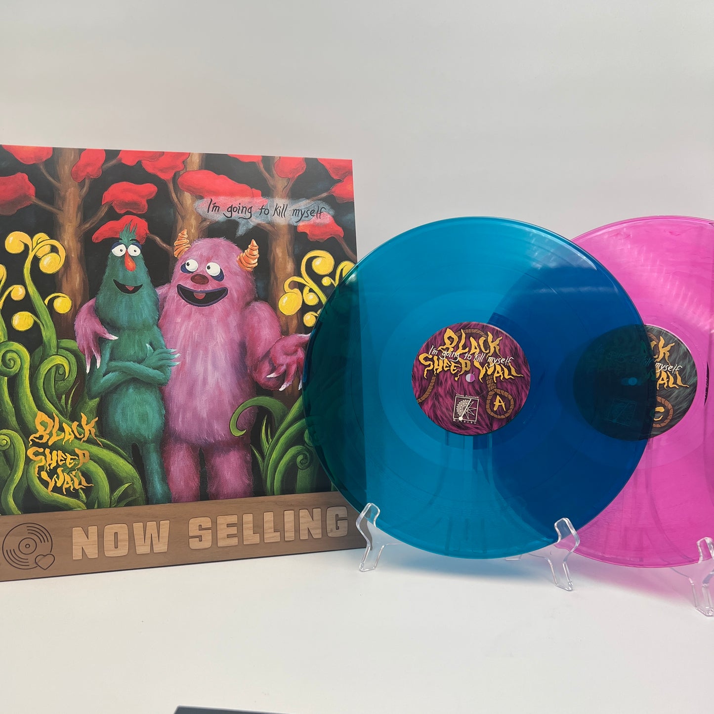 Black Sheep Wall - I'm Going to Kill Myself Vinyl LP Pink / Teal