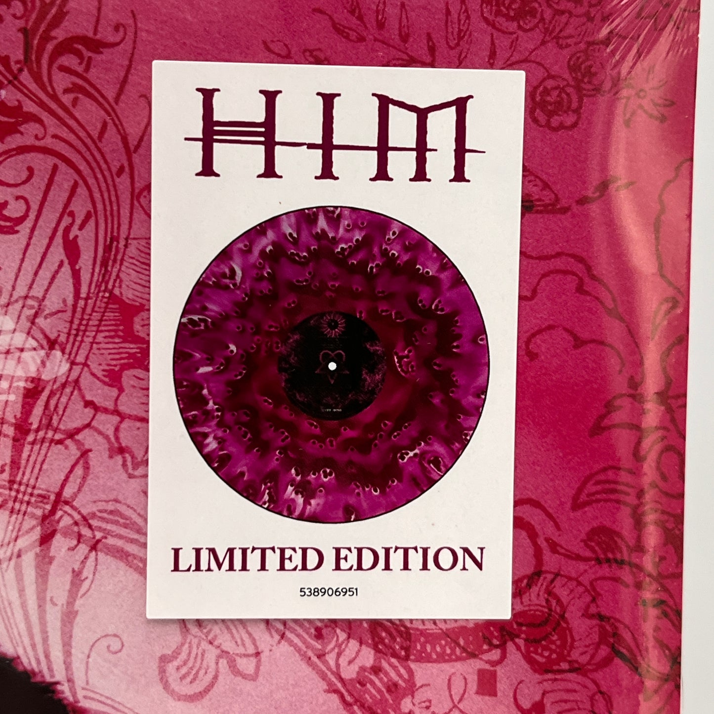 HIM - Razorblade Romance Vinyl LP SEALED Magenta Ghostly Reissue