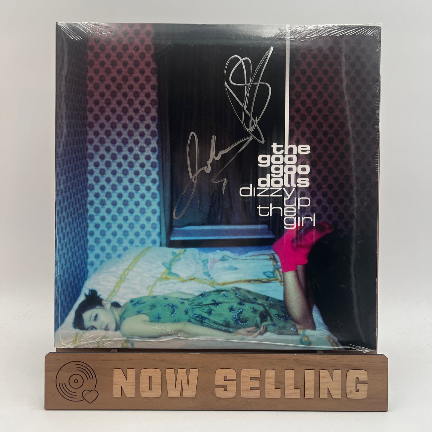The Goo Goo Dolls - Dizzy Up The Girl Vinyl LP Pink SEALED SIGNED