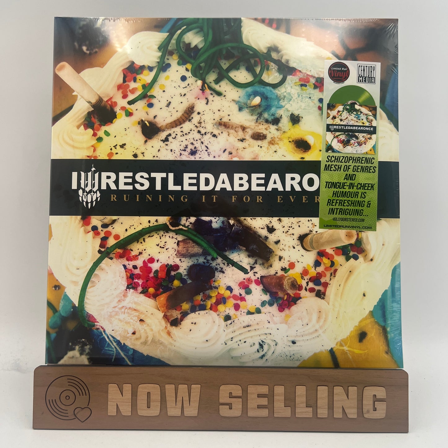 Iwrestledabearonce - Ruining It For Everybody Vinyl LP Reissue Green SEALED