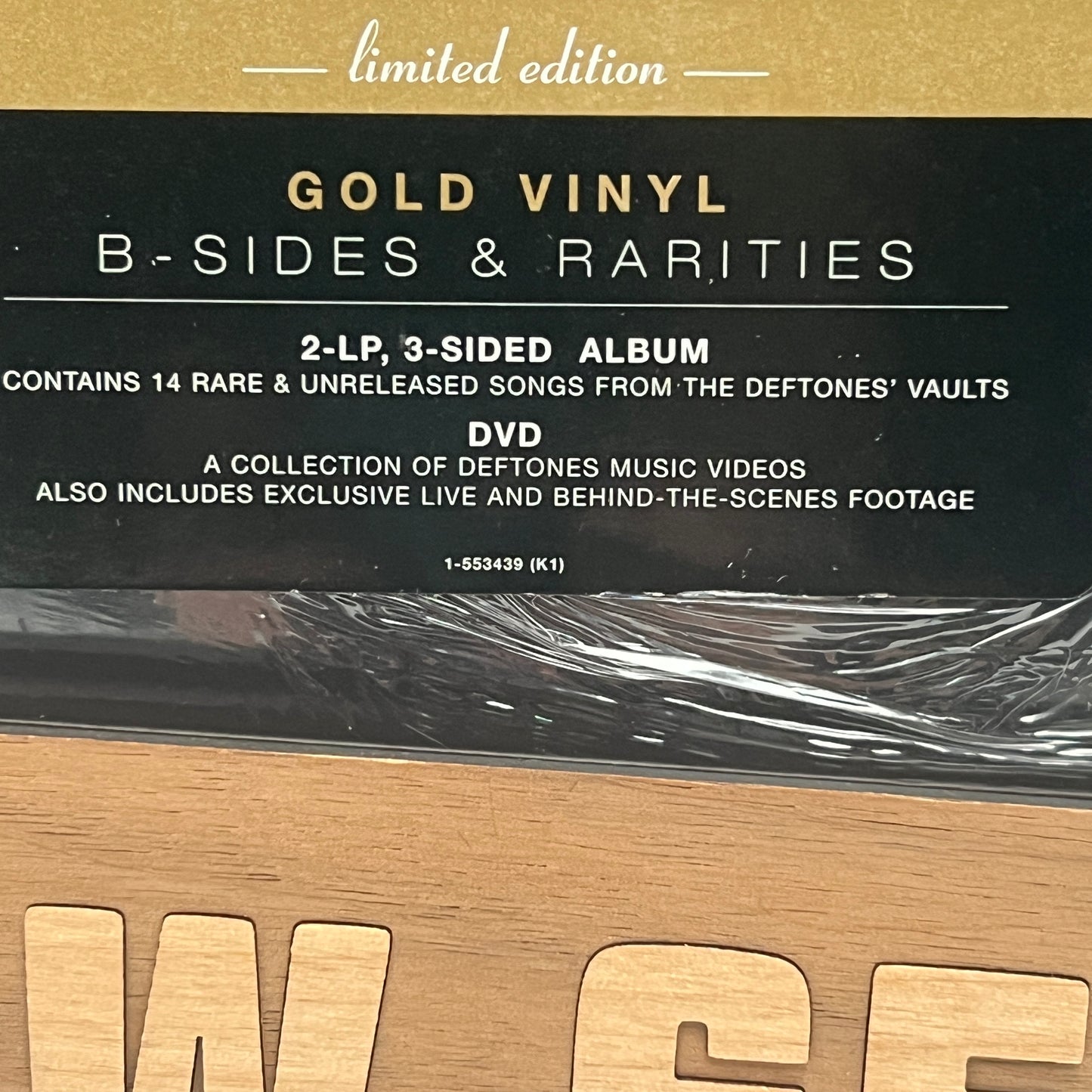 Deftones - B-Sides & Rarities Vinyl LP Gold SEALED Record Store Day