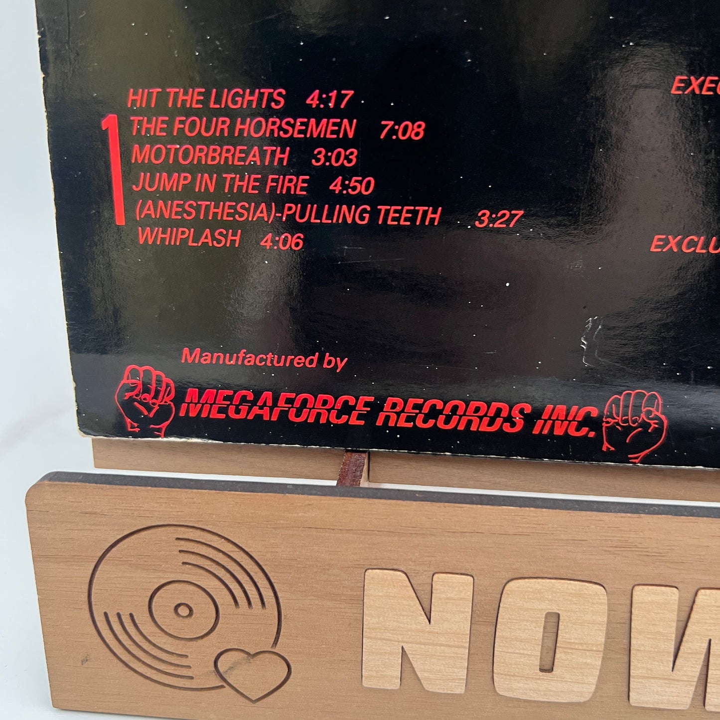 Metallica - Kill 'Em All Vinyl LP Original 1st Press Megaforce.