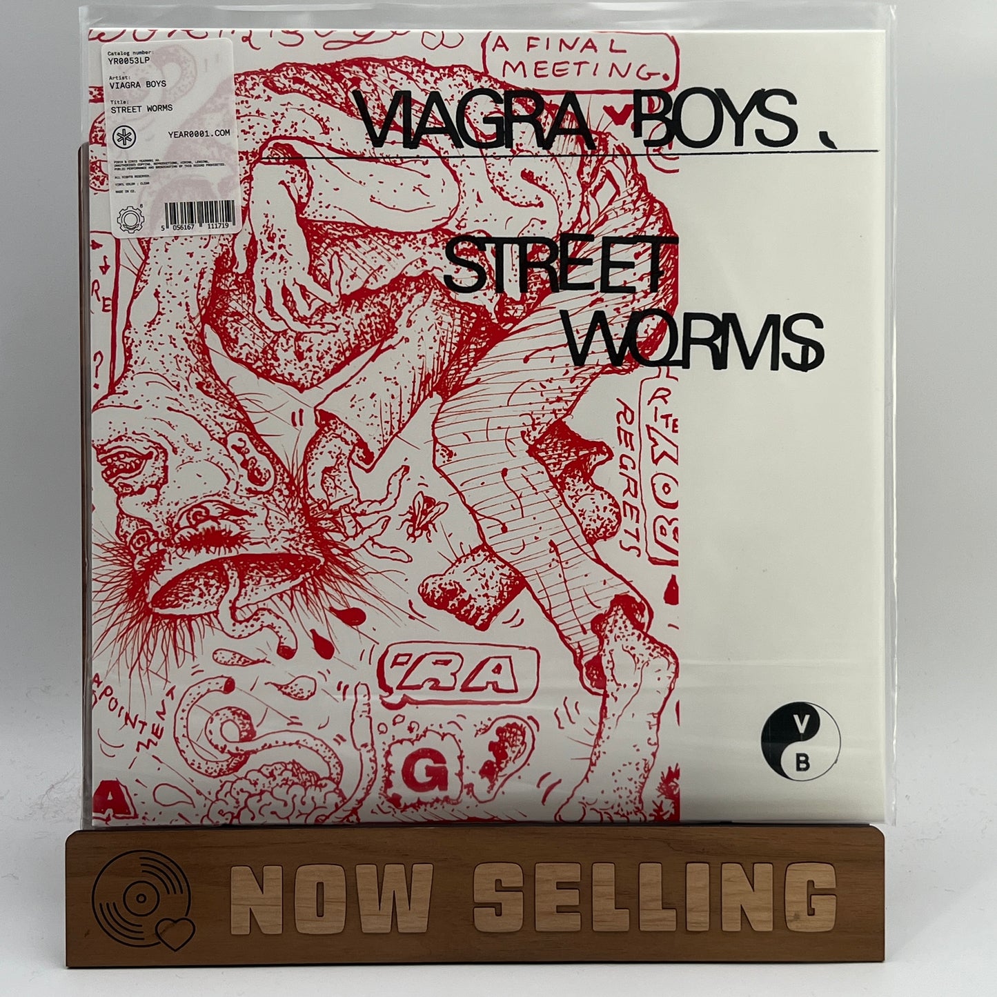 Viagra Boys - Street Worms Vinyl LP Clear Reissue