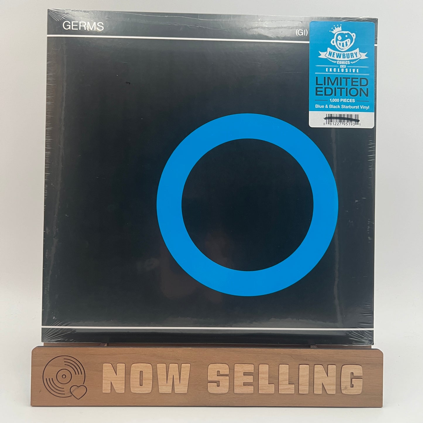 Germs - (GI) Vinyl LP Reissue Blue & Black Starburst SEALED Newbury Comics