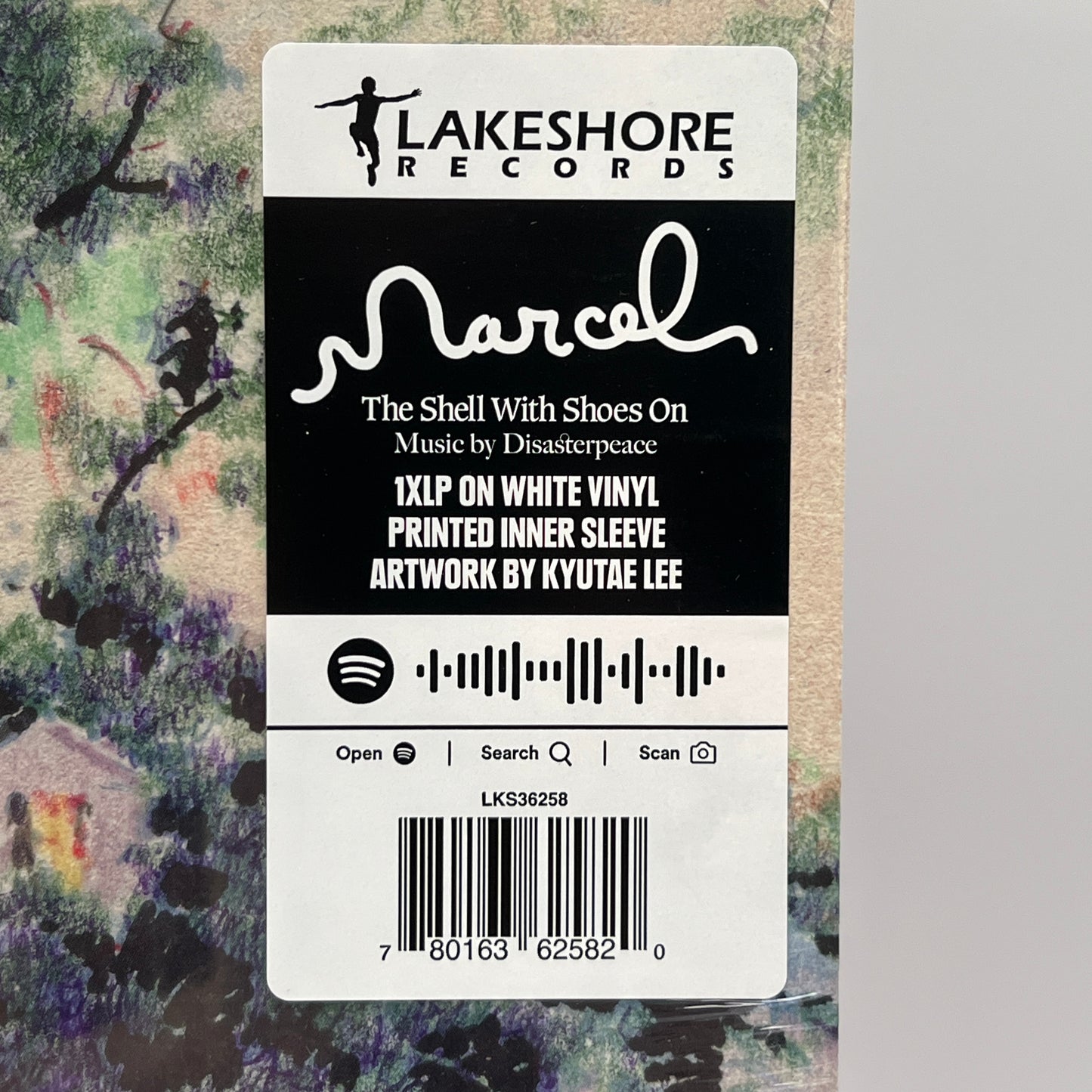 Marcel The Shell With Shoes On Soundtrack Vinyl LP SEALED White Disasterpeace