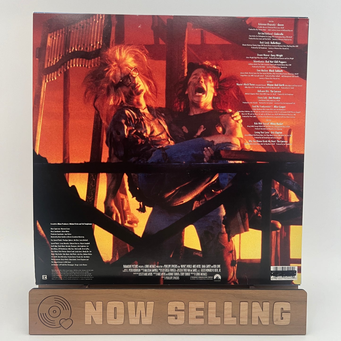 Wayne's World Soundtrack Vinyl LP Pink / Blue Marbled