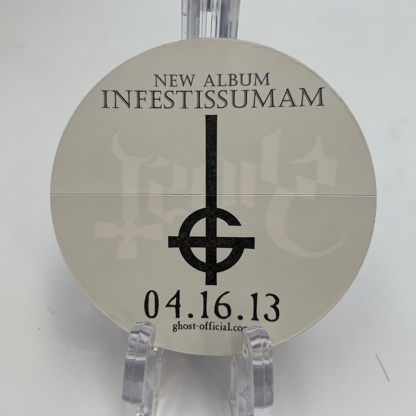 Ghost B.C. Band Infestissumam Promo Poster 11 x 17 w/ Sticker
