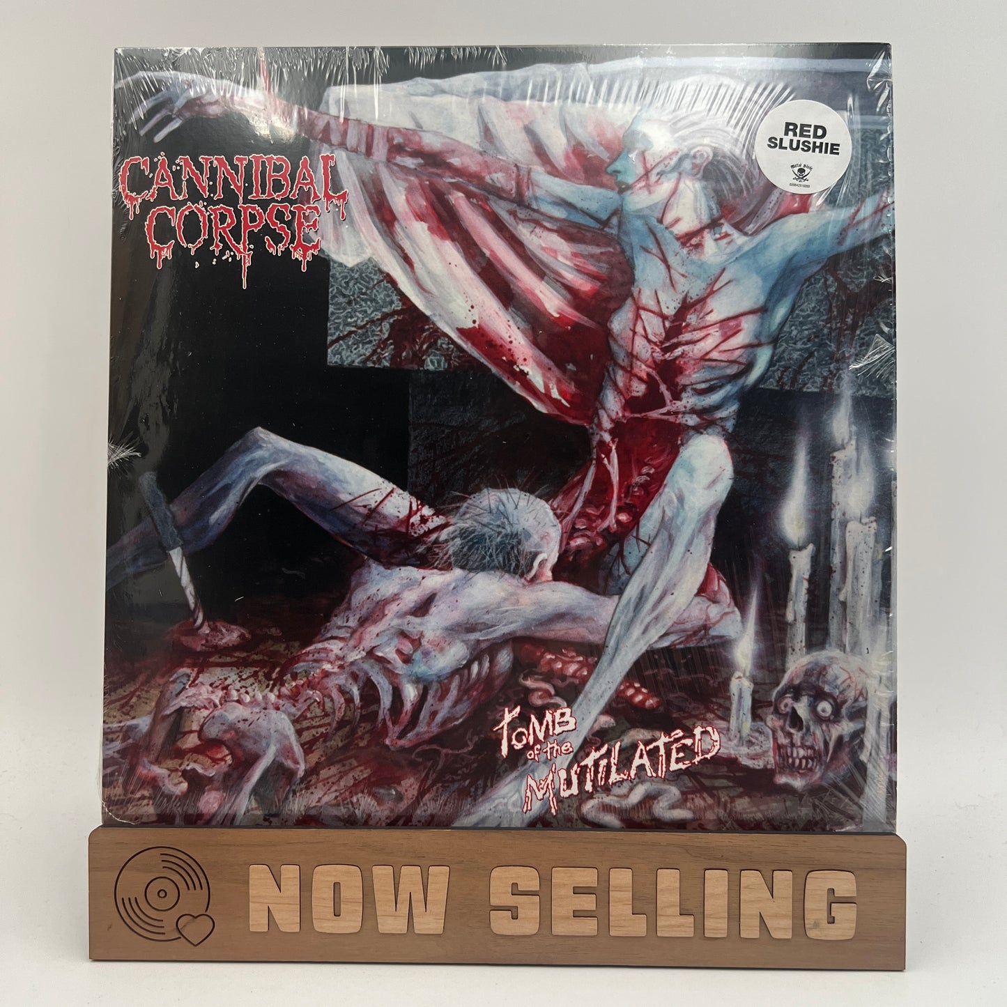 Cannibal Corpse - Tomb Of The Mutilated Vinyl LP Reissue Red Slushie