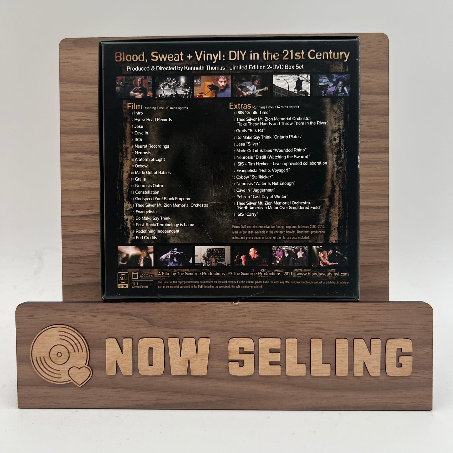 Blood, Sweat + Vinyl: DIY in the 21st Century 2 DVD Limited Edition Box Set w/ Extras