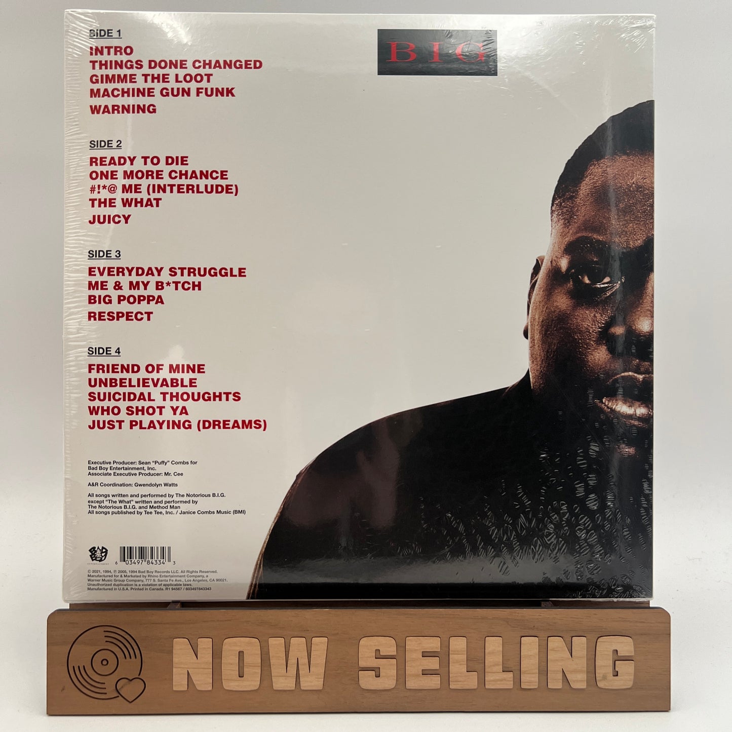 Notorious B.I.G. - Ready To Die Vinyl LP Reissue SEALED