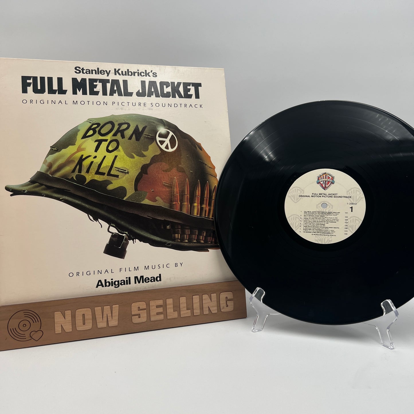 Stanley Kubrick's Full Metal Jacket Soundtrack Vinyl LP Original 1st Press