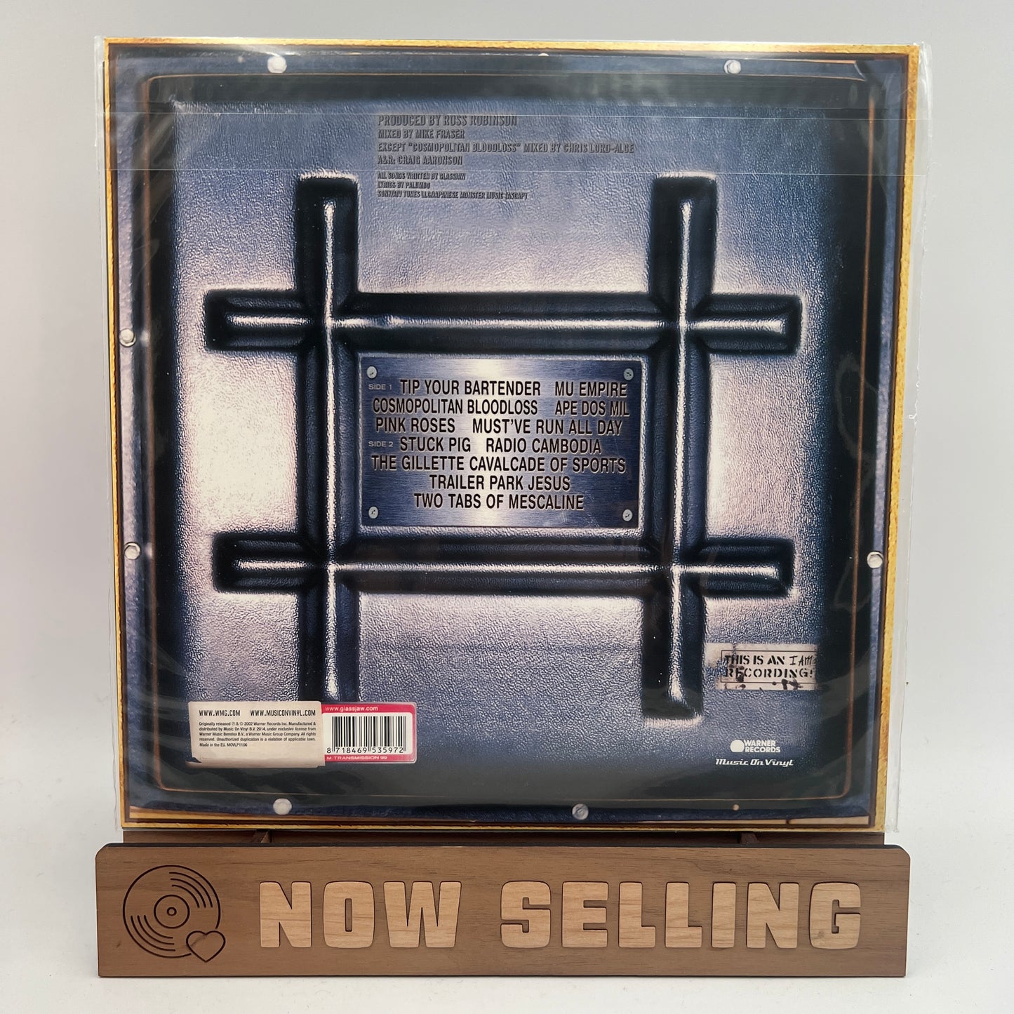 Glassjaw - Worship And Tribute Vinyl LP Reissue 180 Gram MOV