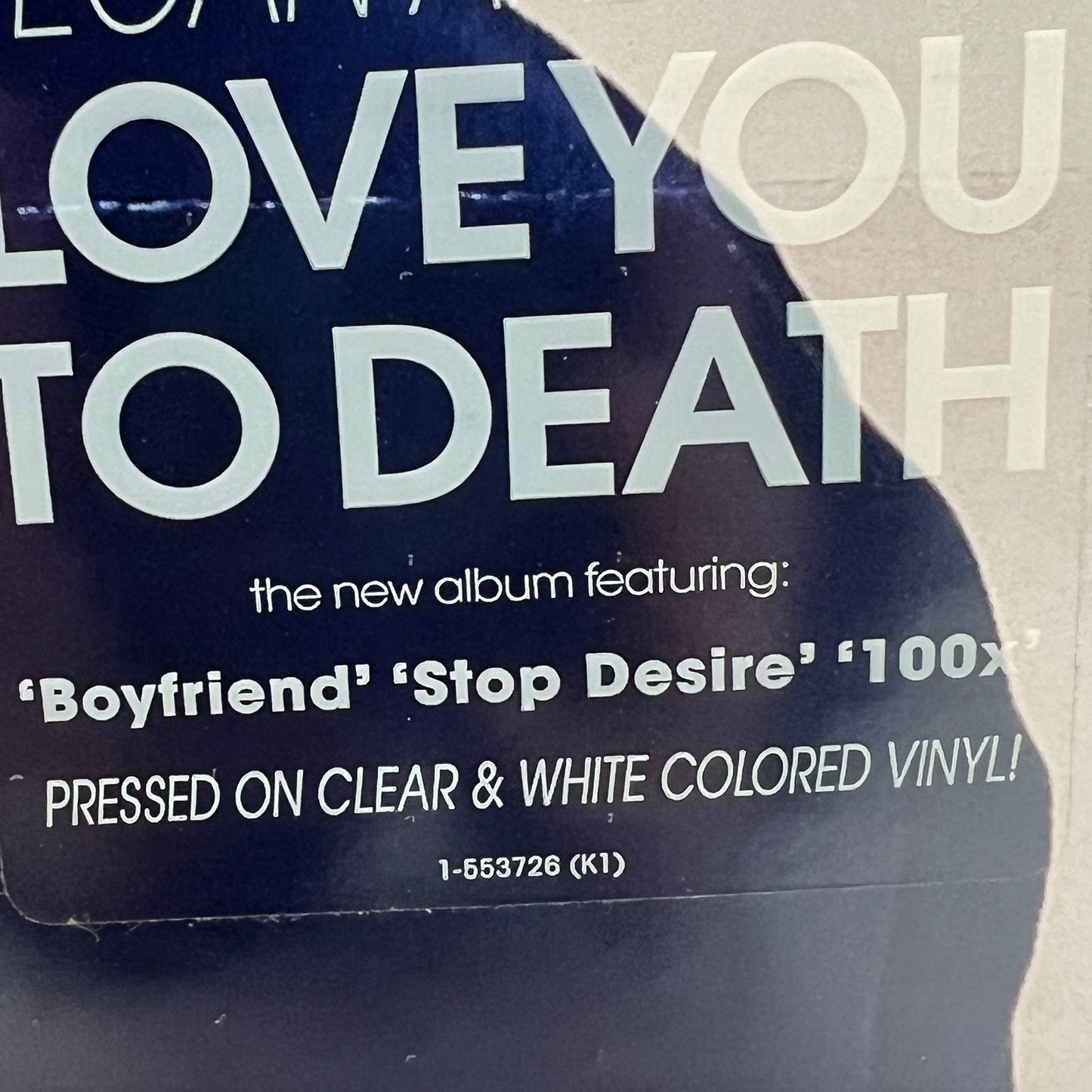 Tegan and Sara - Love You To Death Vinyl LP Clear w/ White Marble SEALED